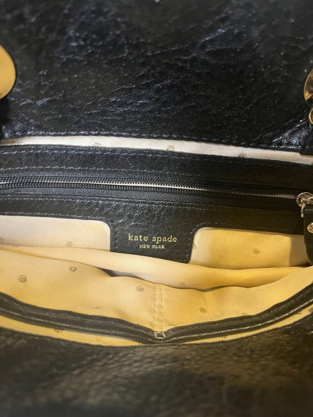 Kate Spade New York Elizabeth Gold Coast Quilted Black Leather Shoulder Bag - Picture 14 of 14